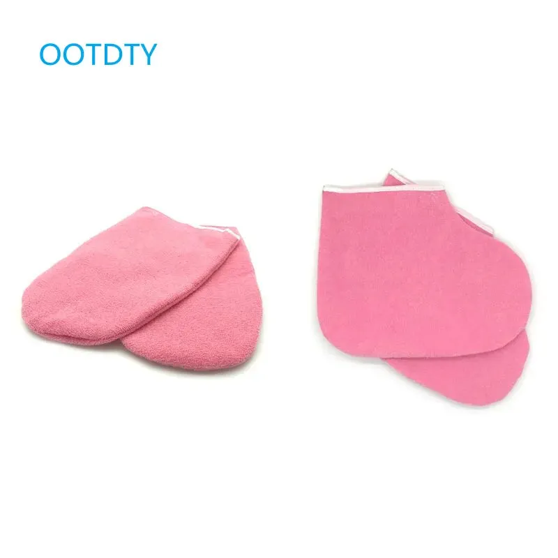 2pcs Paraffin Wax Protection SPA Hand Foot Gloves Warmer Heater