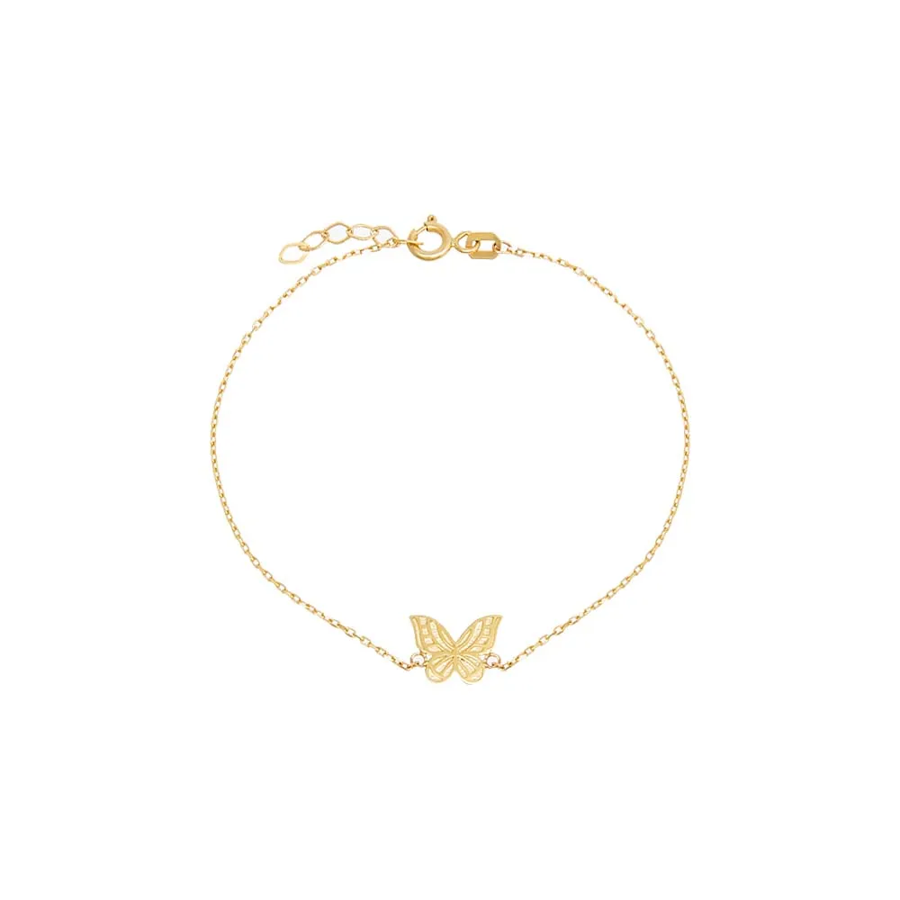 Adina Eden Butterfly Bracelet 14K