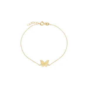 Adina Eden Butterfly Bracelet 14K