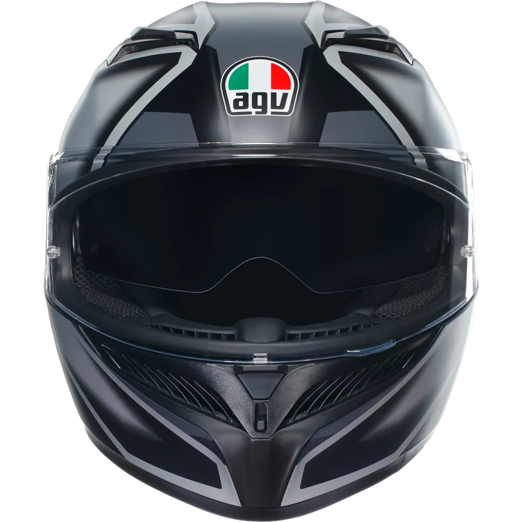 AGV K3 Compound - Matt Black / Grey