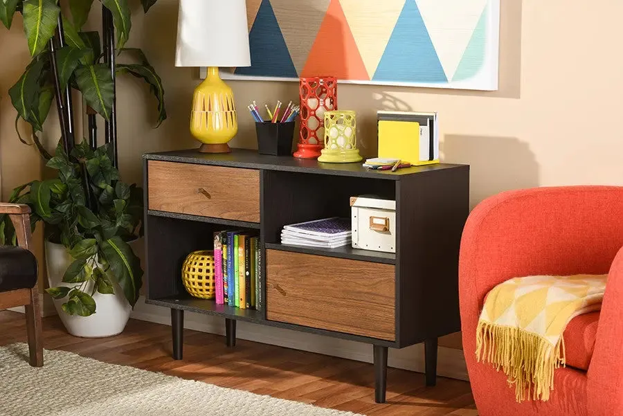 Auburn Mid-century Modern Scandinavian Style Sideboard Storage Cabinet