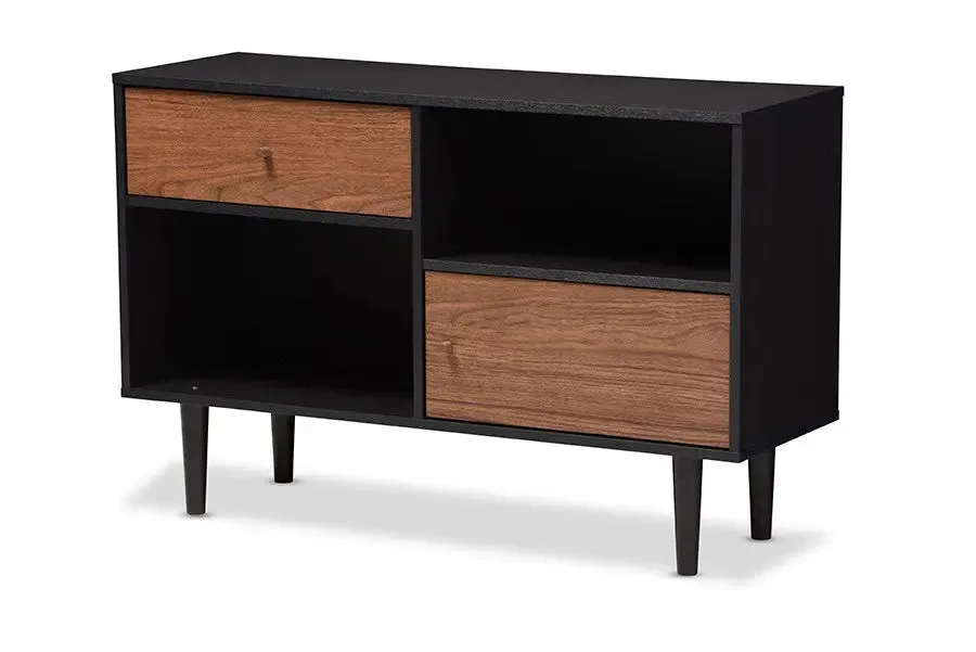 Auburn Mid-century Modern Scandinavian Style Sideboard Storage Cabinet