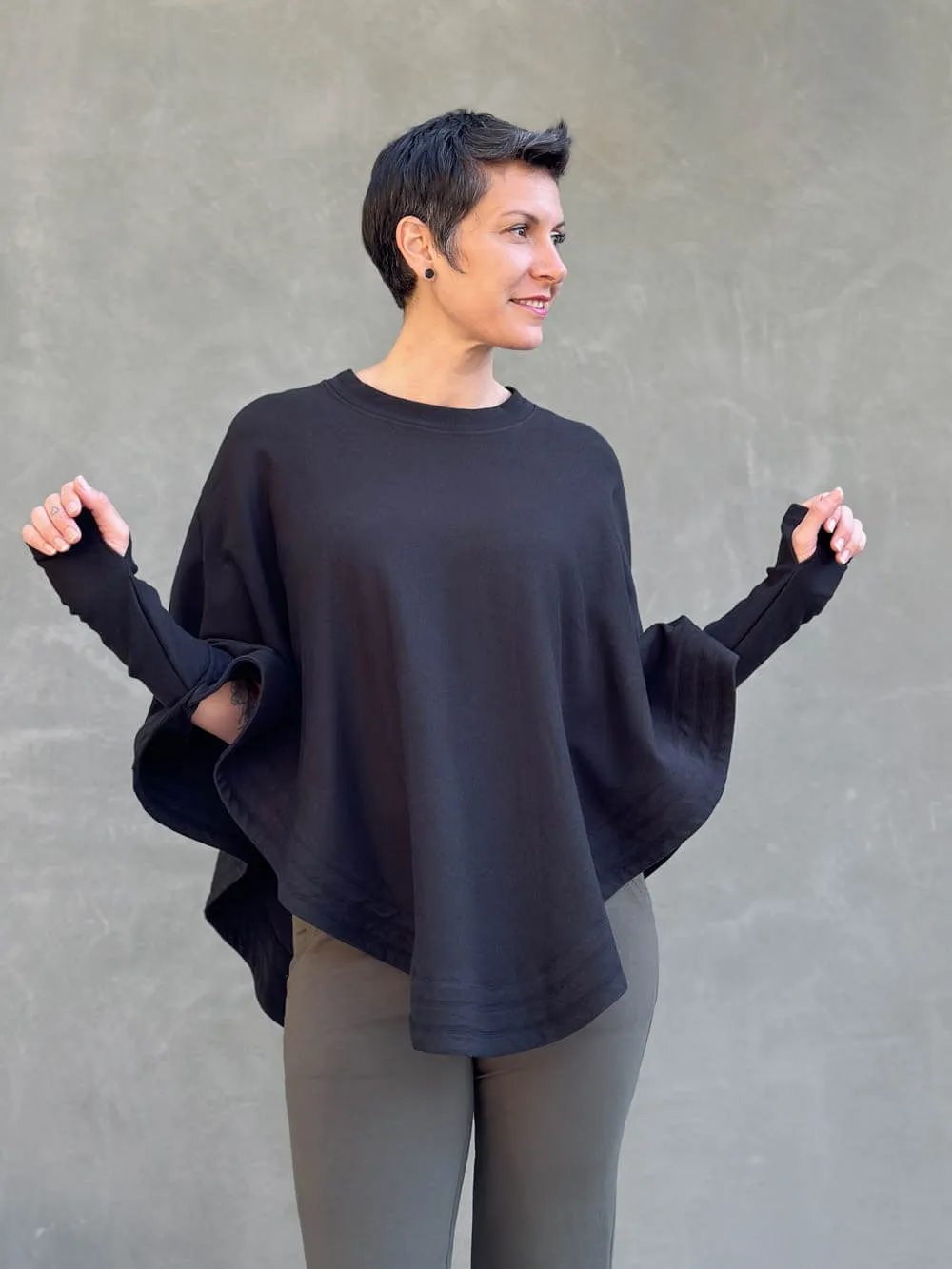 Bamboo Fleece Poncho