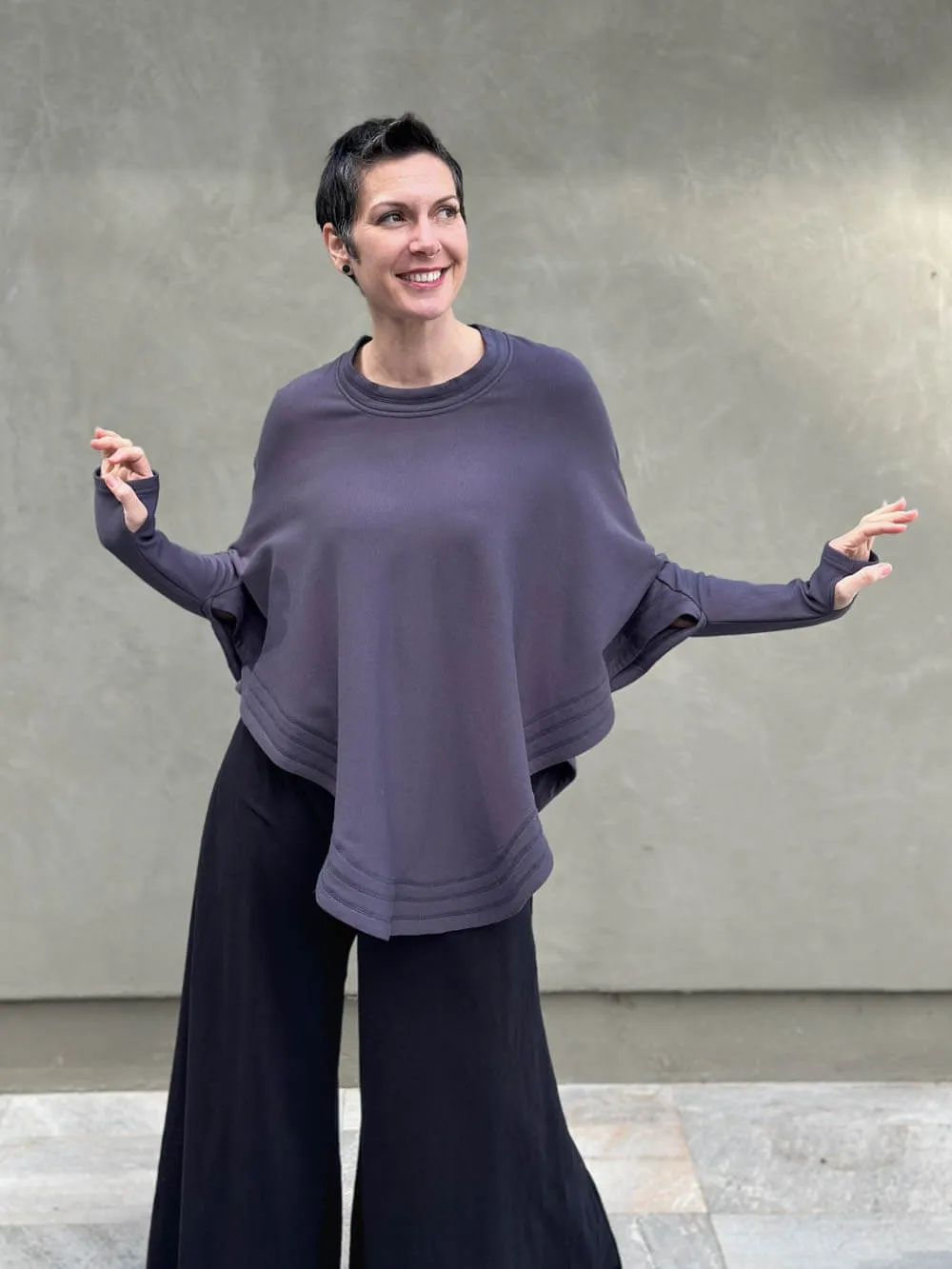 Bamboo Fleece Poncho