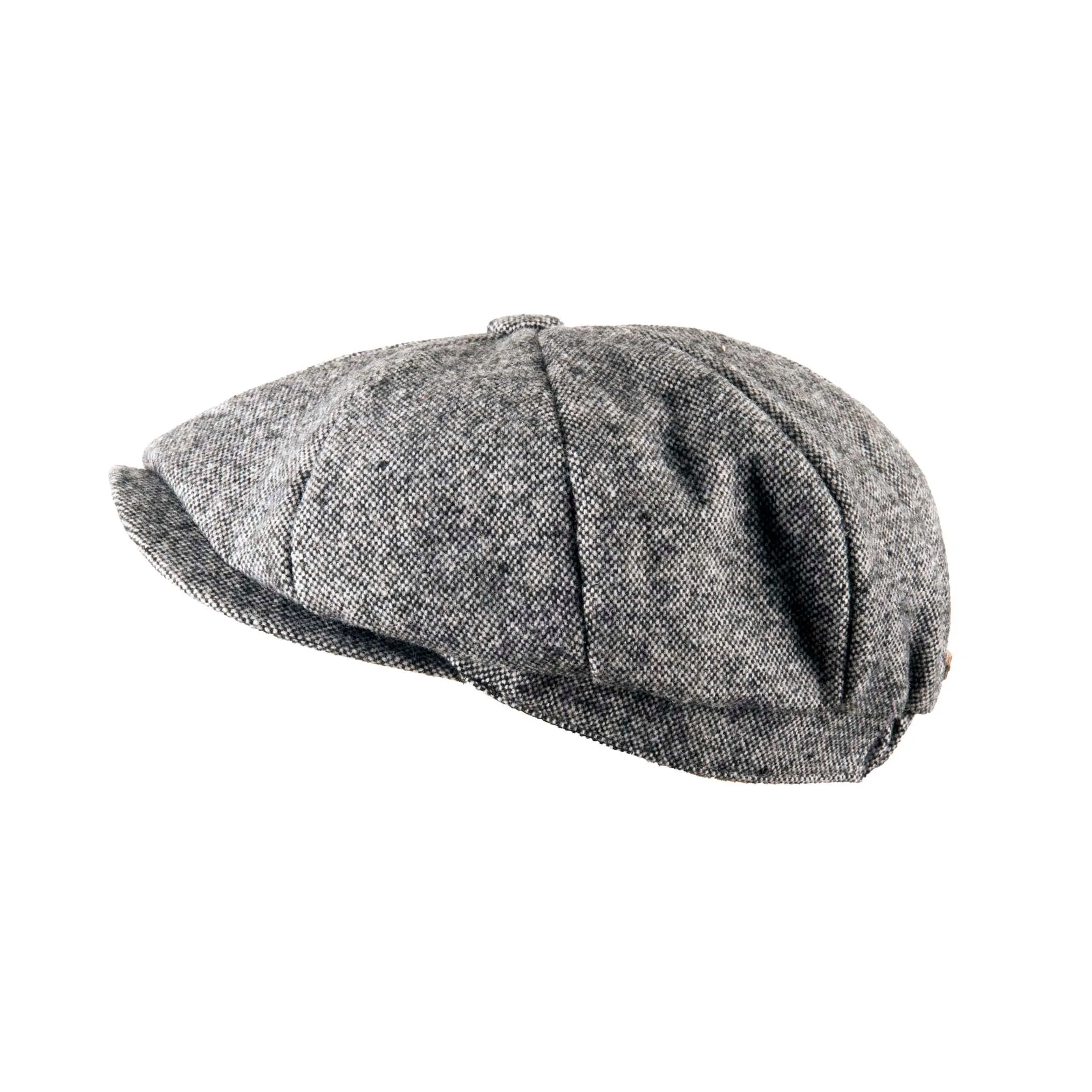 Carlyle Tweed Herringbone Newsboy Cap