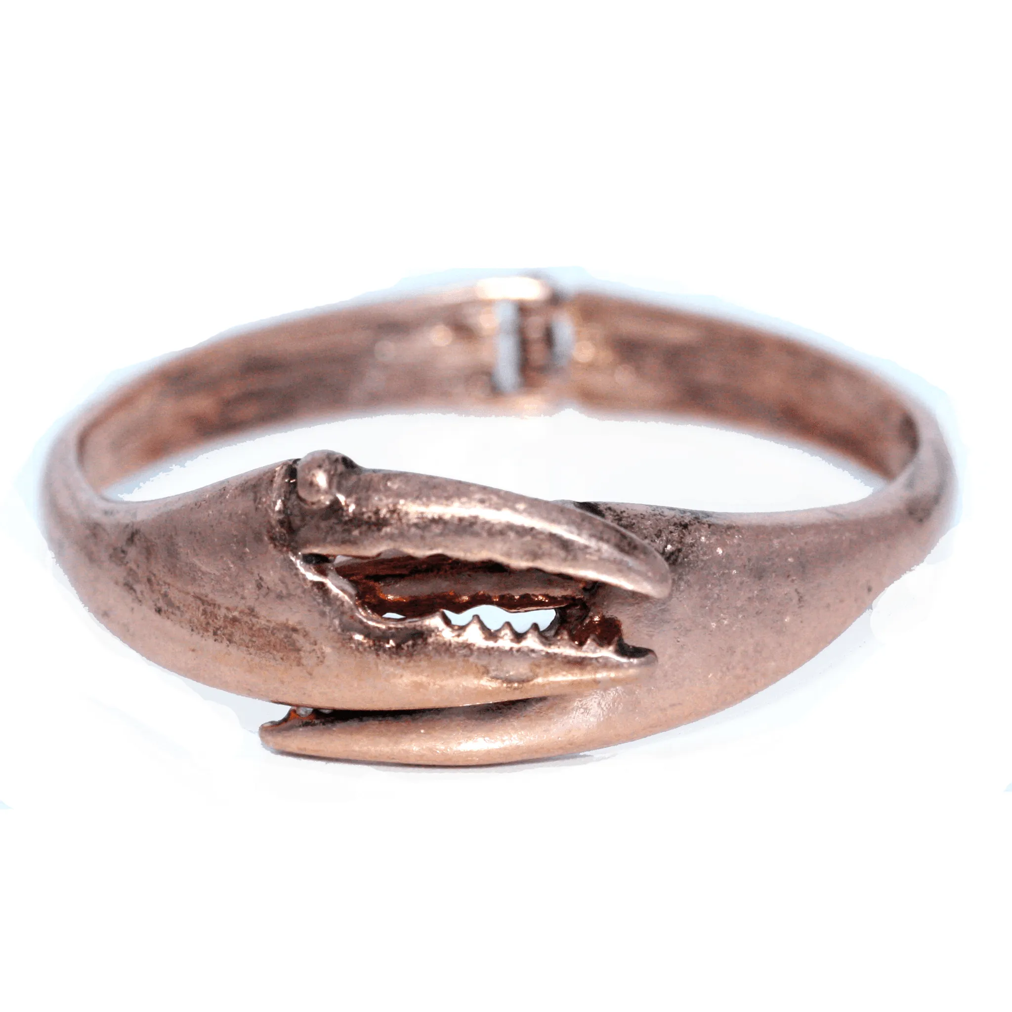 Crab Claw (Matted Rose Gold) / Bangle Bracelet