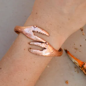 Crab Claw (Rose Gold) / Bangle Bracelet