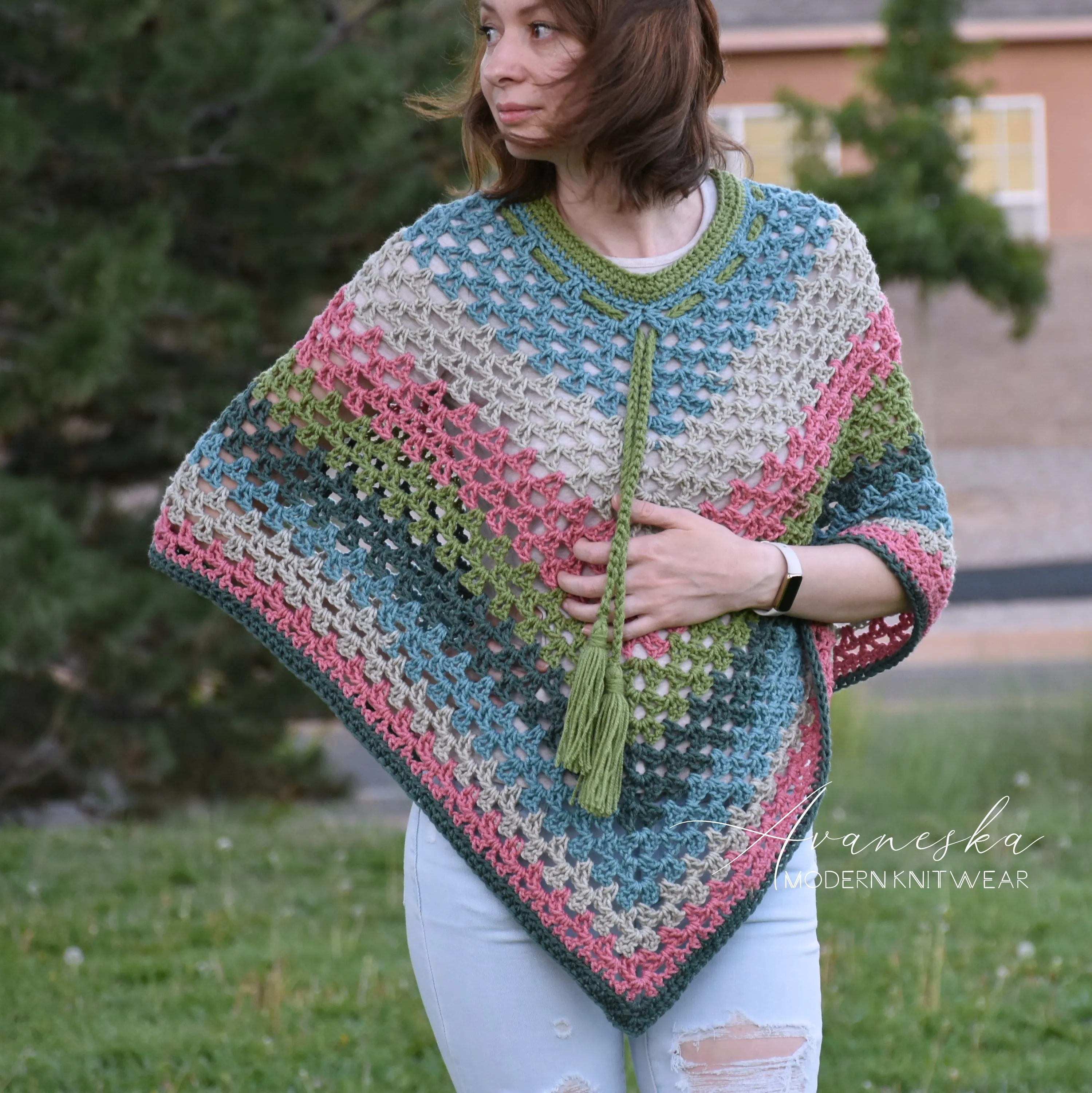 Crochet Poncho | The TUSCUNY