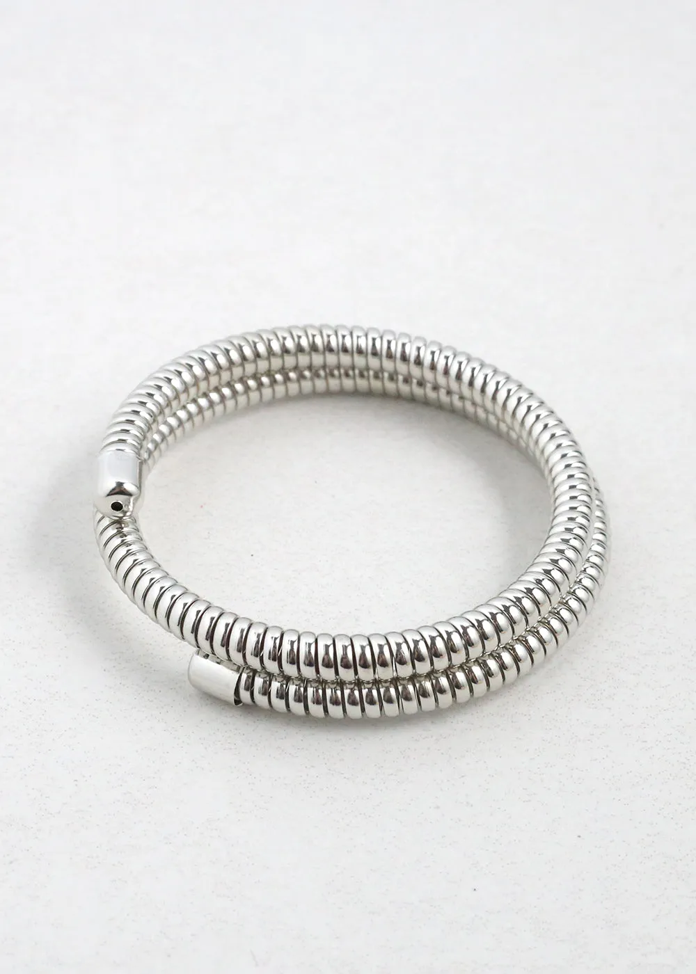 Elegant Spiral Wrap Bracelet