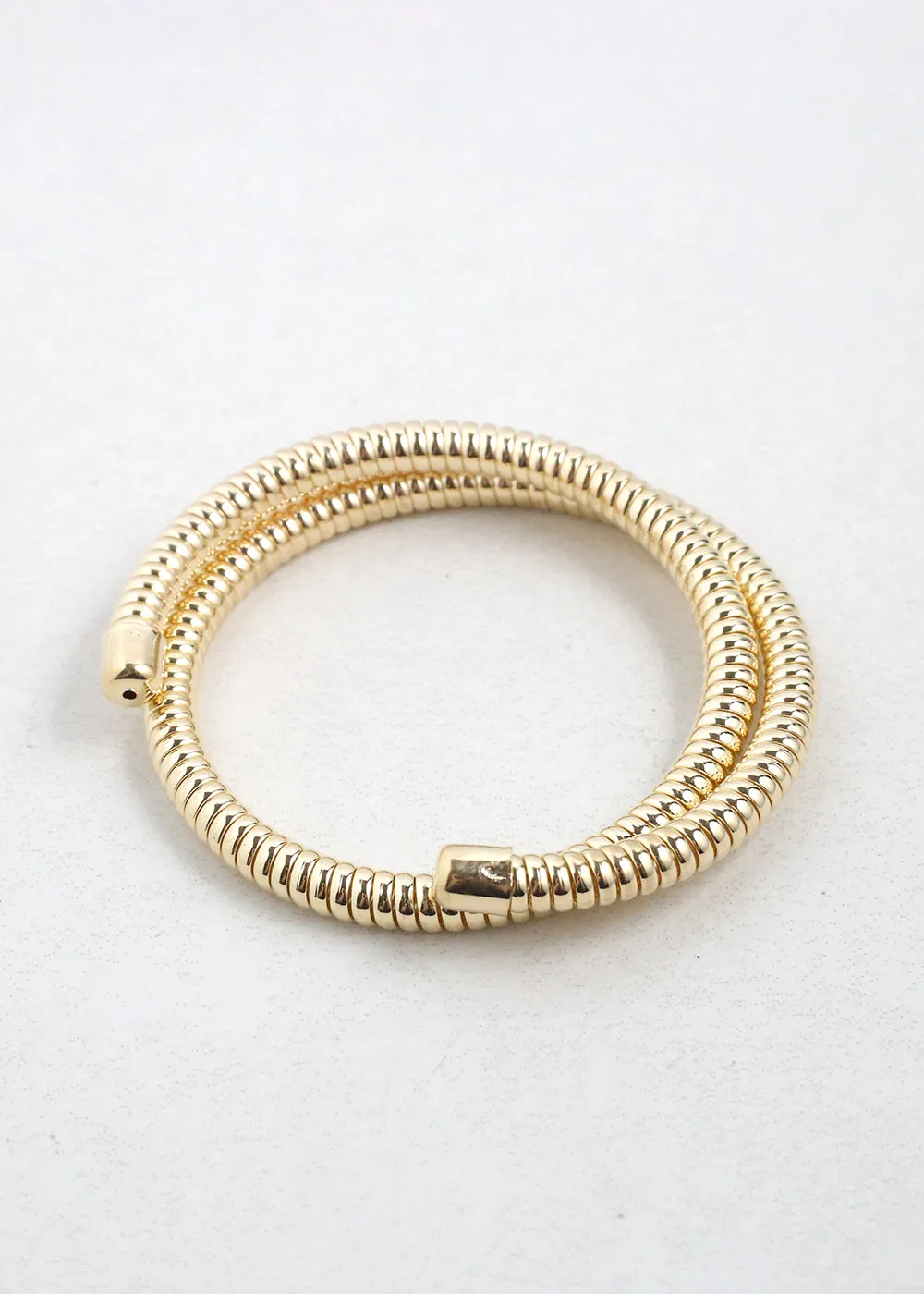 Elegant Spiral Wrap Bracelet