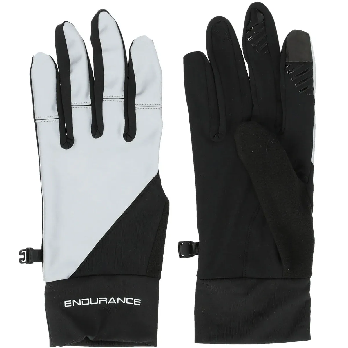 Endurance Mingus Running Gloves - Adult - Black