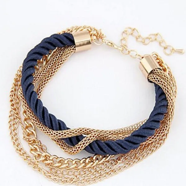 Glam Rope Chain Bracelet