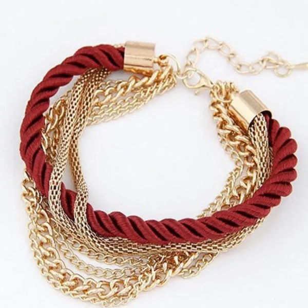 Glam Rope Chain Bracelet