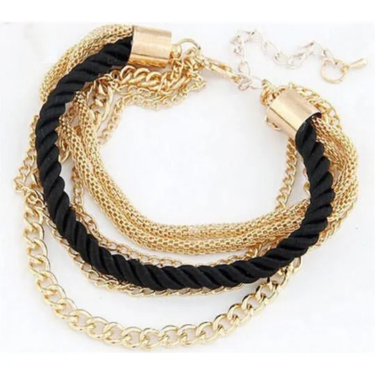 Glam Rope Chain Bracelet