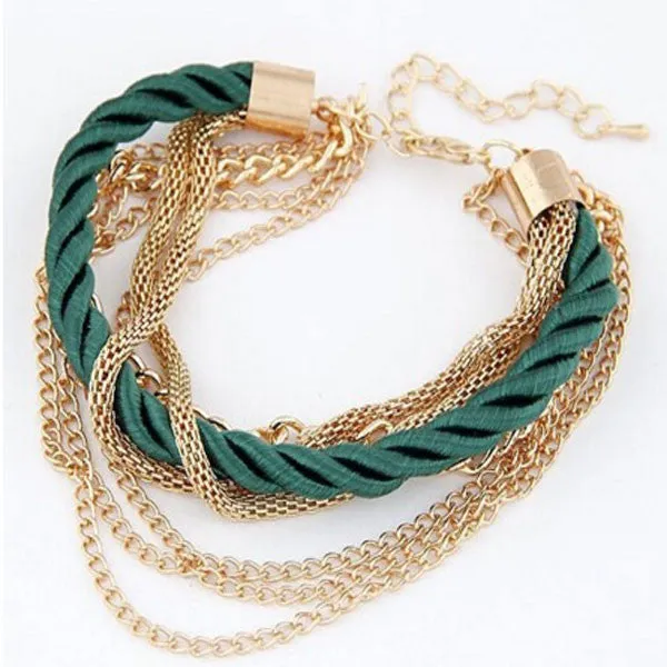 Glam Rope Chain Bracelet