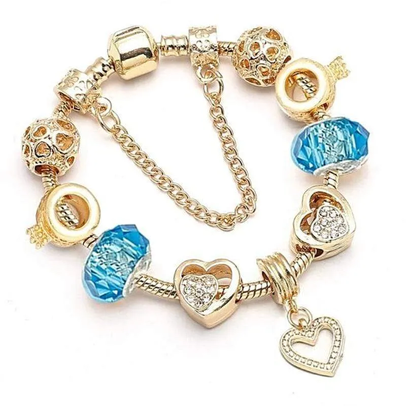 Golden Pan Charm Bracelets