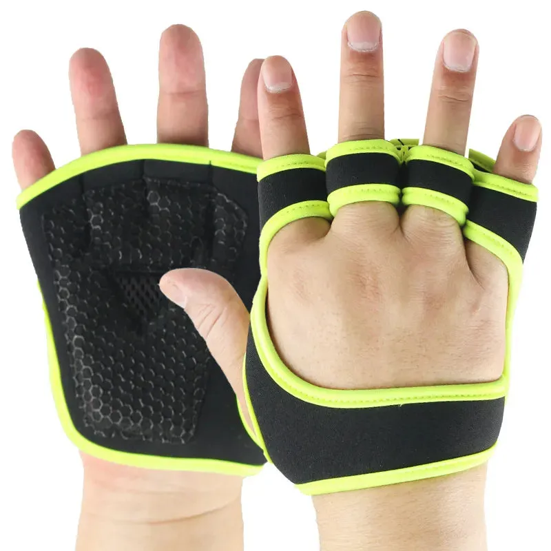 Hand Wrist Palm Protector Gloves Weightlifting Training Gloves for Men Women Fitness Sports  Cycling  Gymnastics Gym Gloves