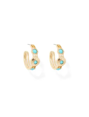 Harriet Western Hoop Earrings