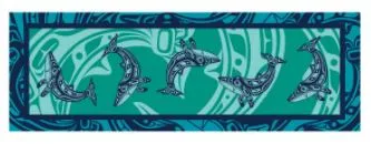 Humpback Whale Totemic Eco Scarf