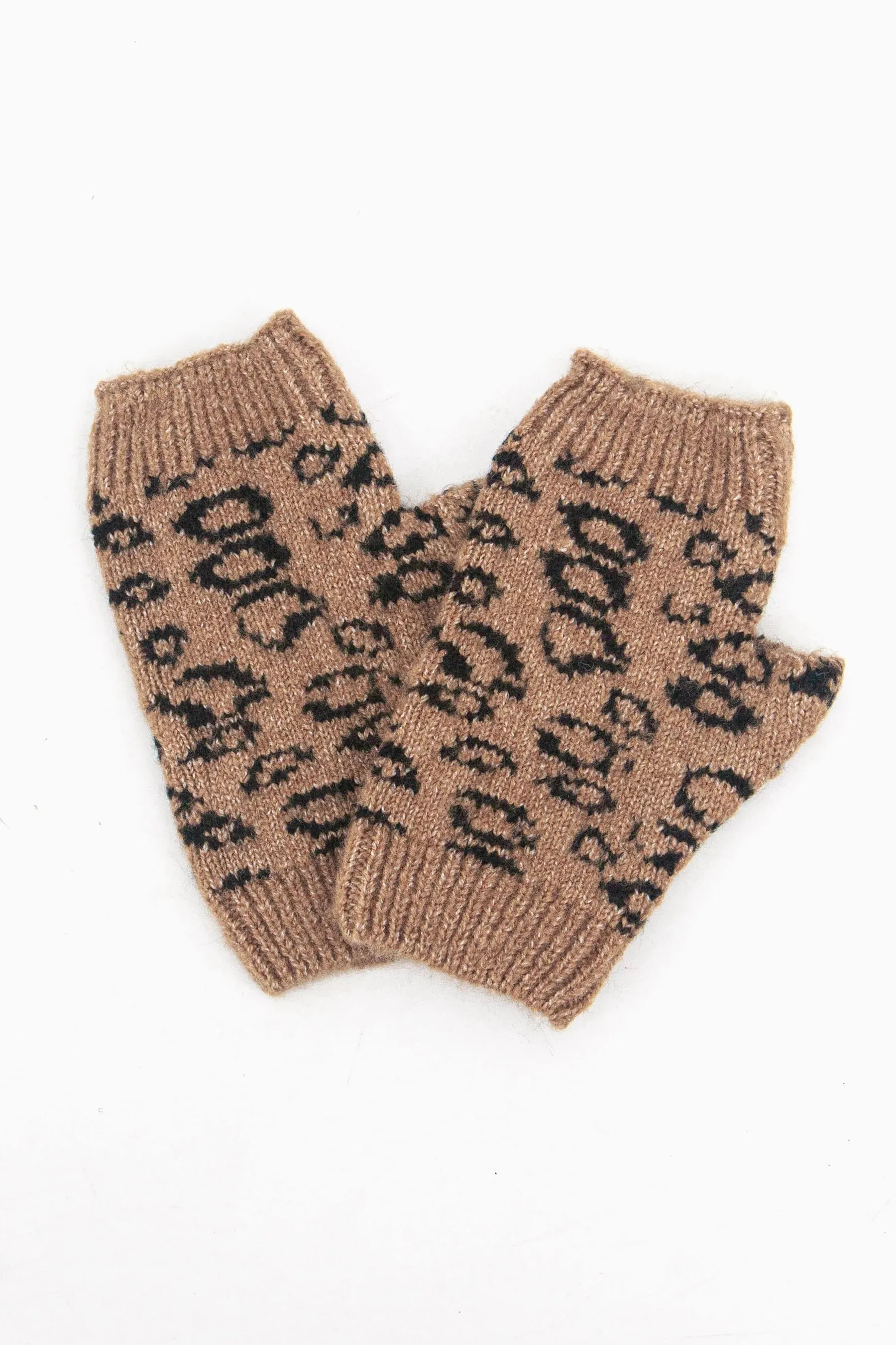 Kate Wrist Warmers - Leopard