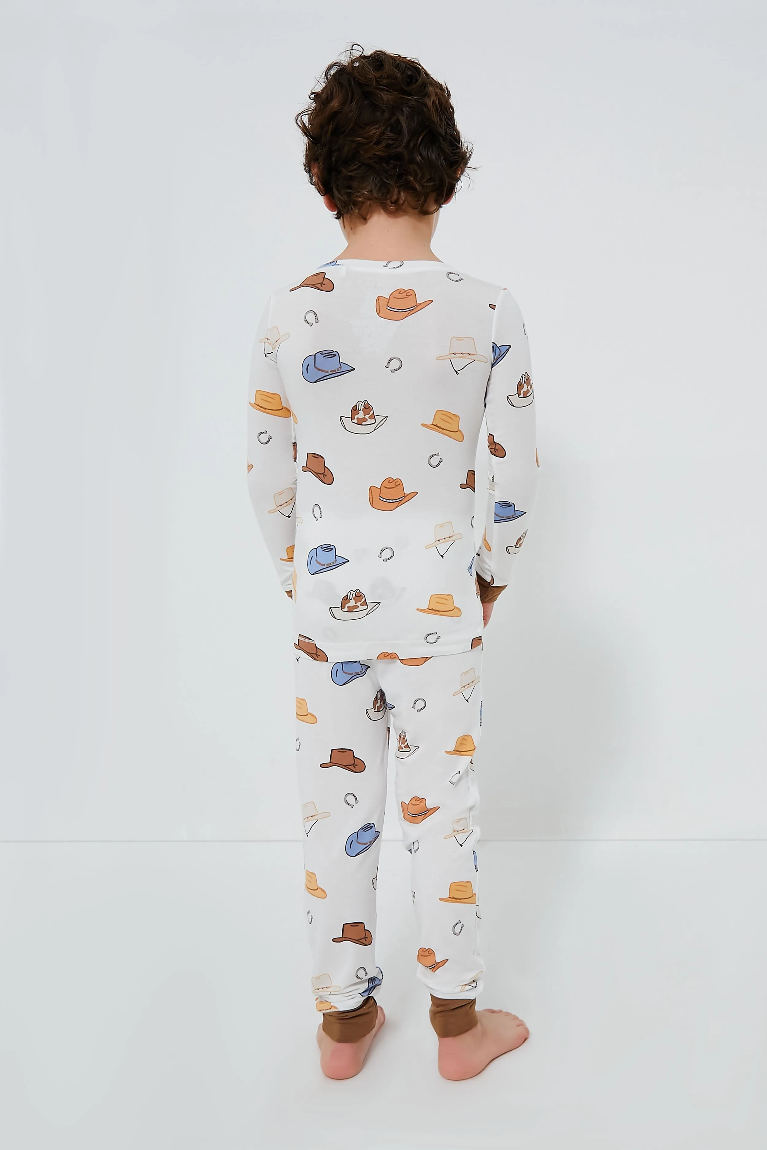 Kids Cowboy Hats Lounge Wear Set