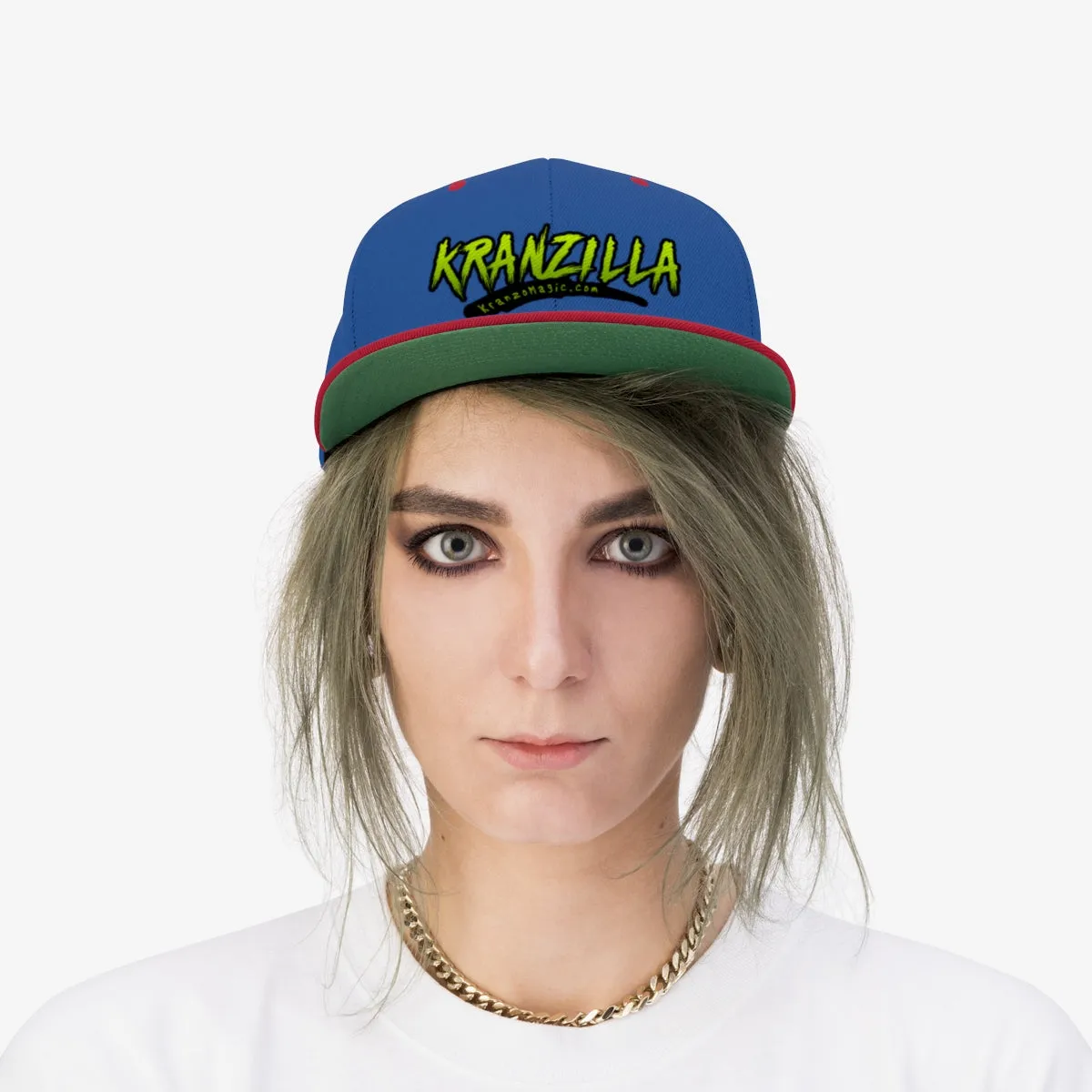 Kranzilla Unisex Flat Bill Hat