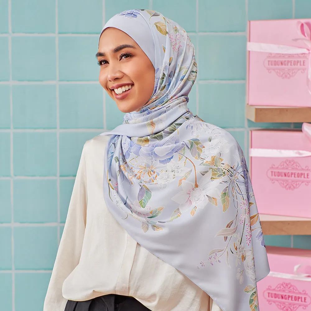 LE Batik Floral in Powder Blue