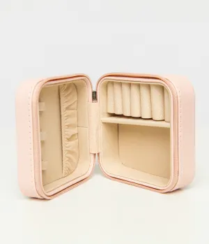 Light Pink Matte Christina Jewelry Case