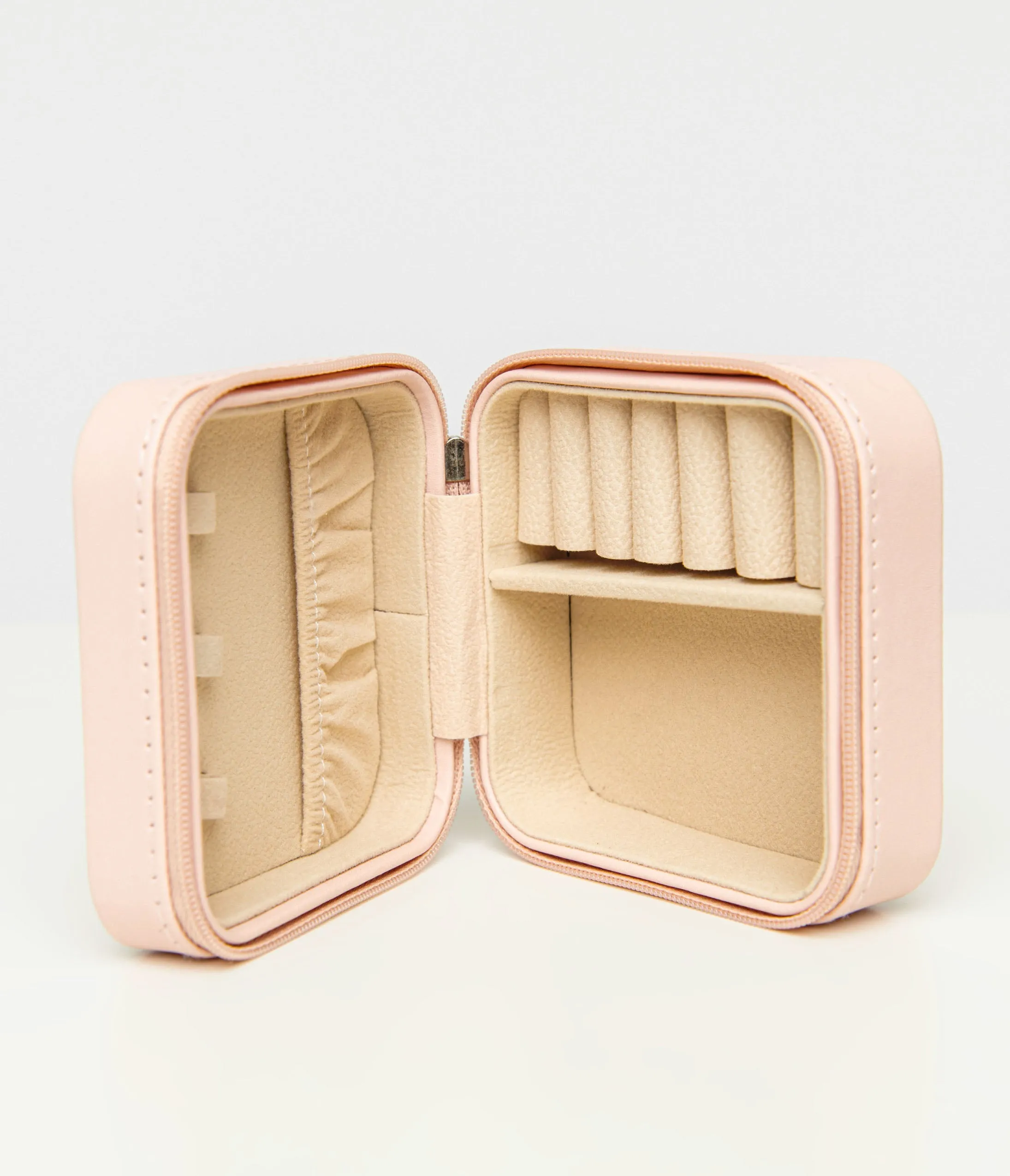 Light Pink Matte Christina Jewelry Case