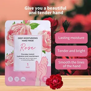 MINISO Hands Moisturizing Gloves (Rose)