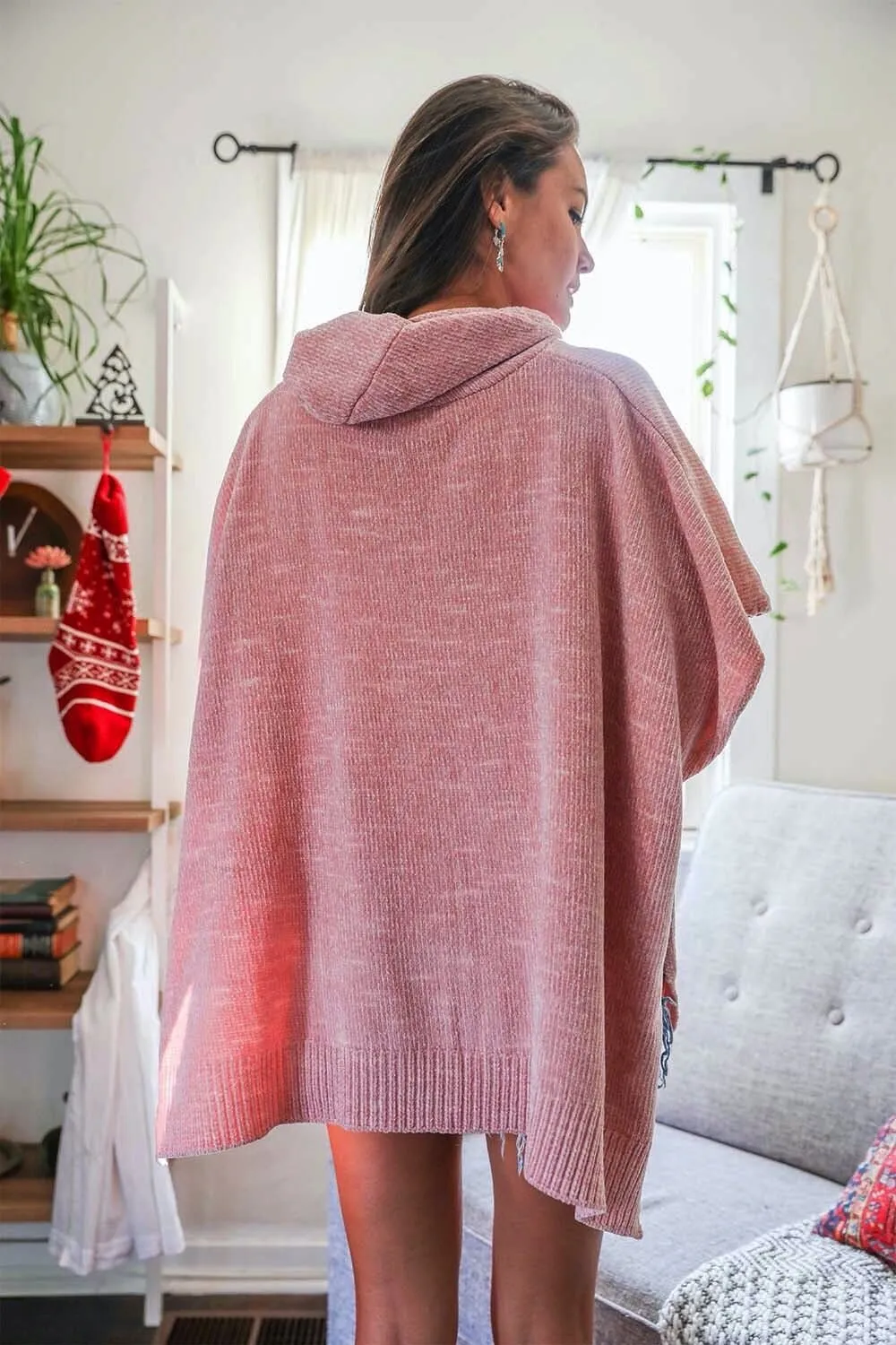 Modernized Hooded Poncho