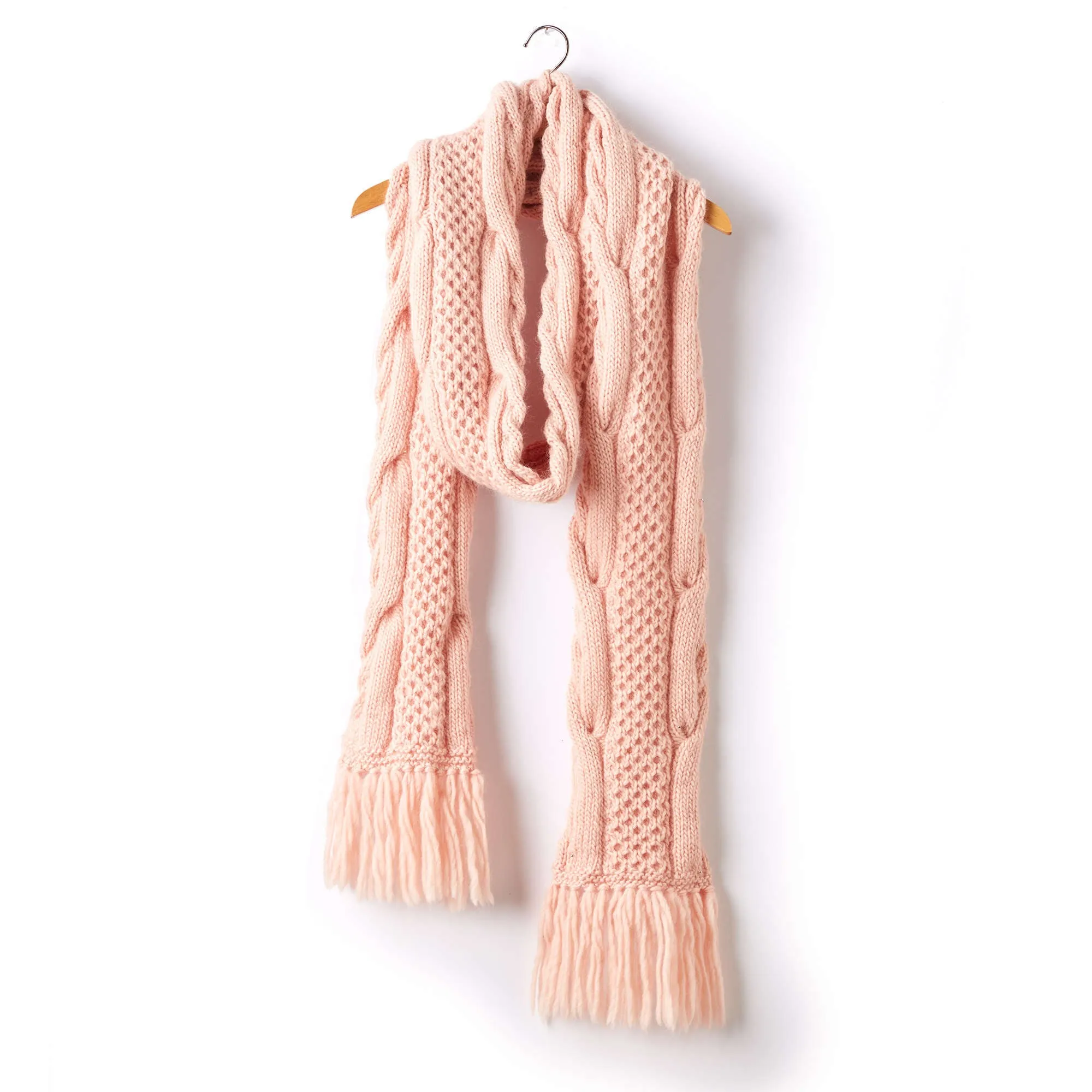 Patons Honey Comb Twist Knit Super Scarf