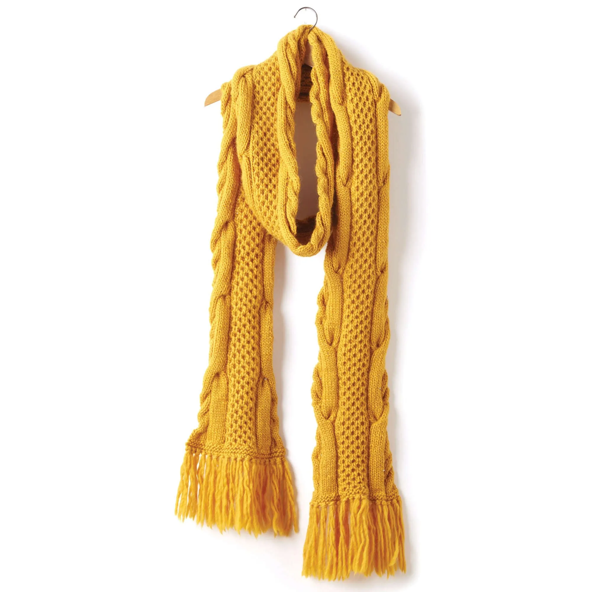 Patons Honey Comb Twist Knit Super Scarf