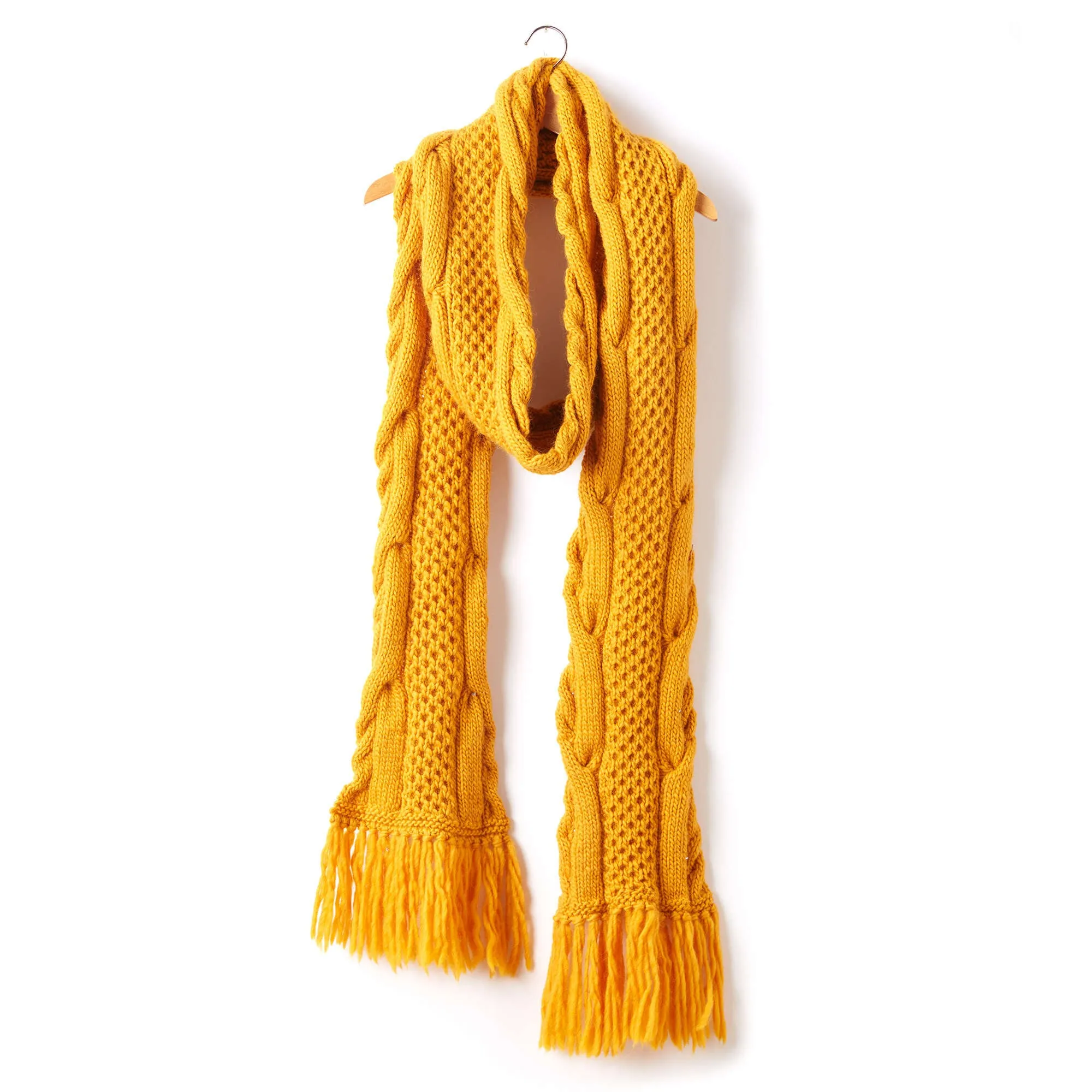 Patons Honey Comb Twist Knit Super Scarf