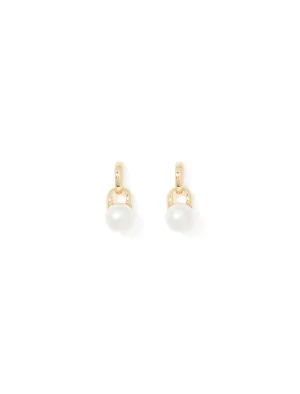 Patrice Pearl Small Drop Earrings