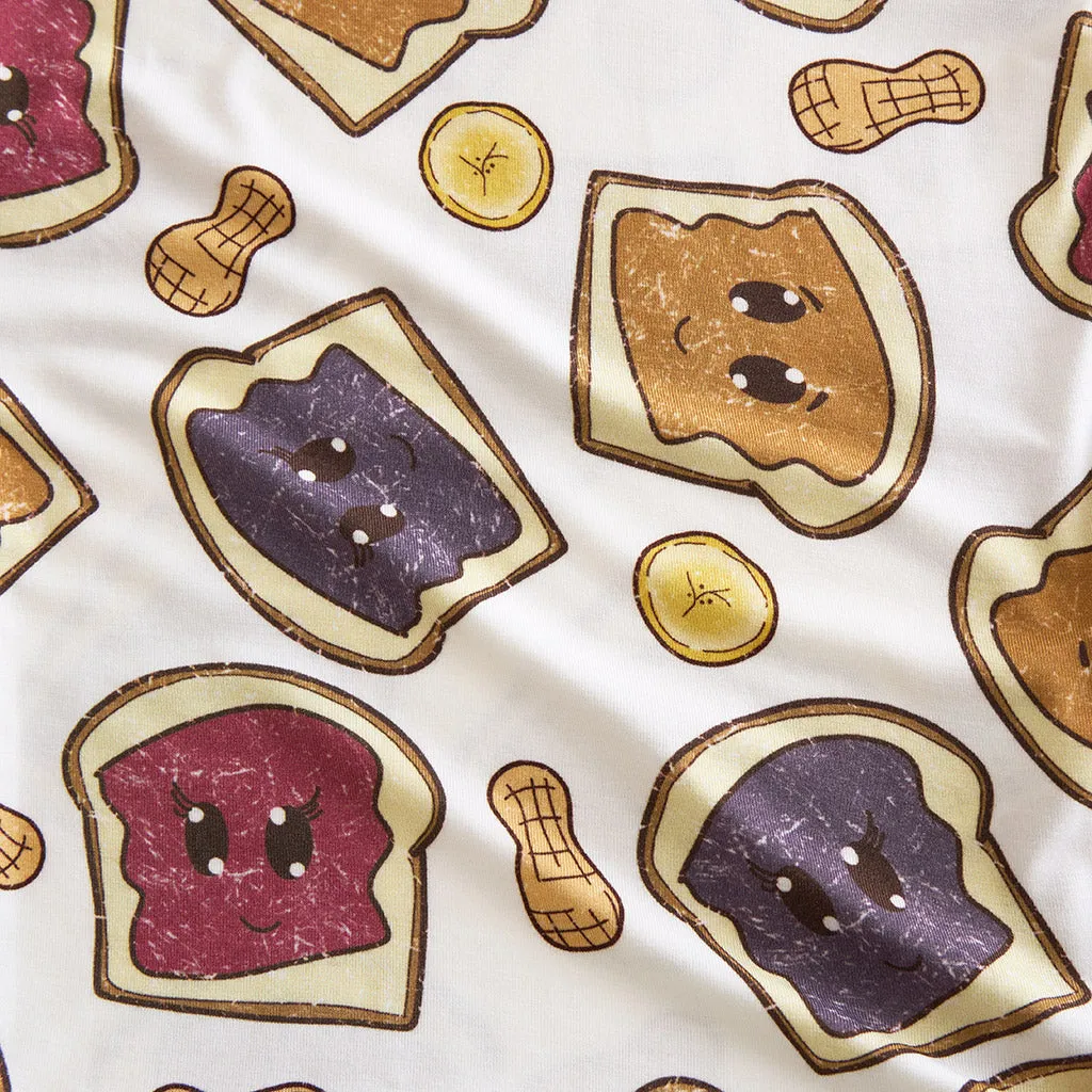 Peanut Butter Jelly Time Convertible One Piece