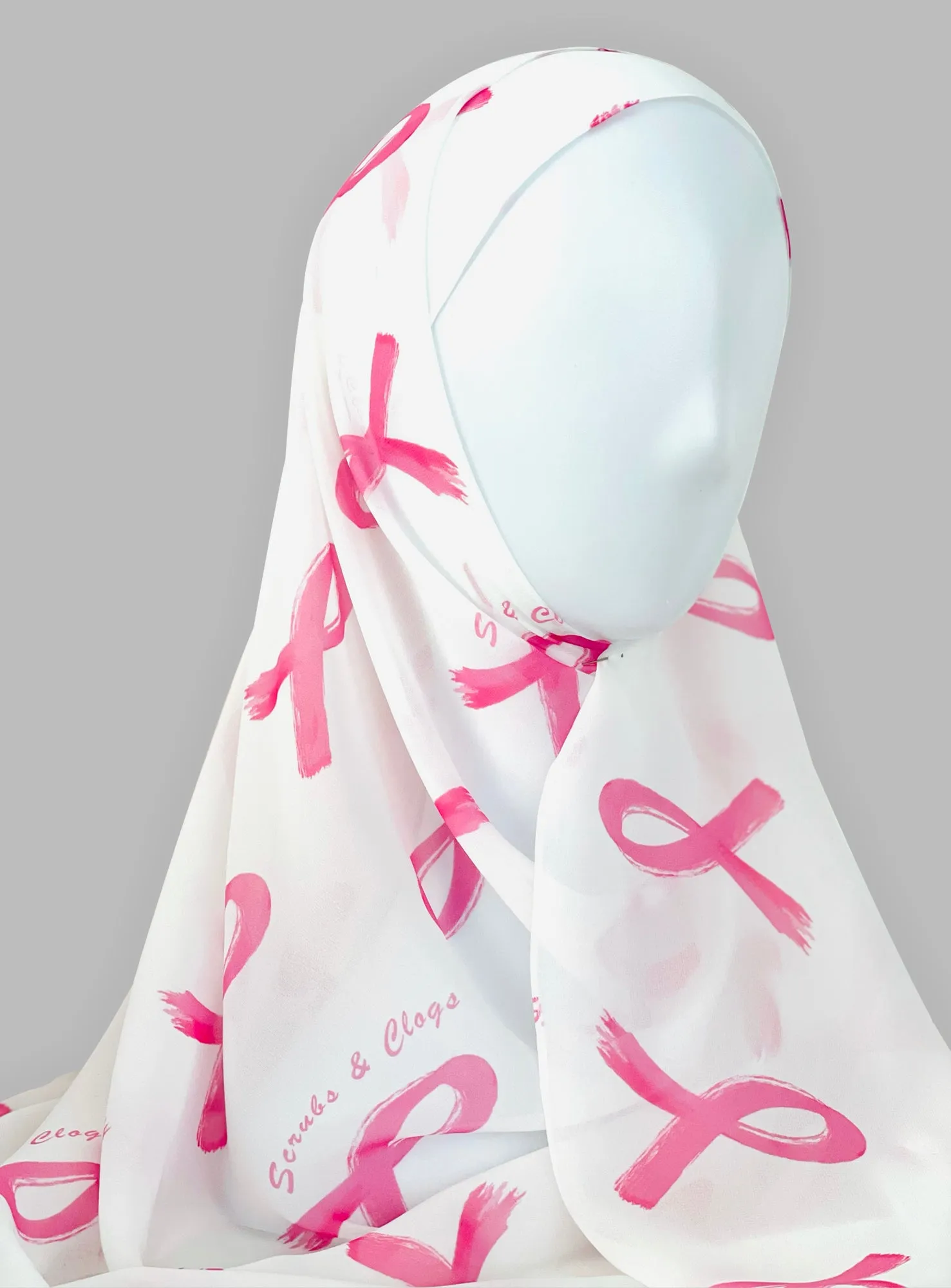 Pink Ribbon Scarves