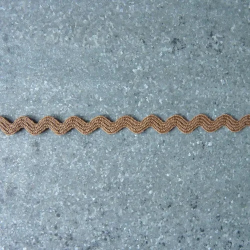 Rick Rack - Brown - 1/4" / 6mm