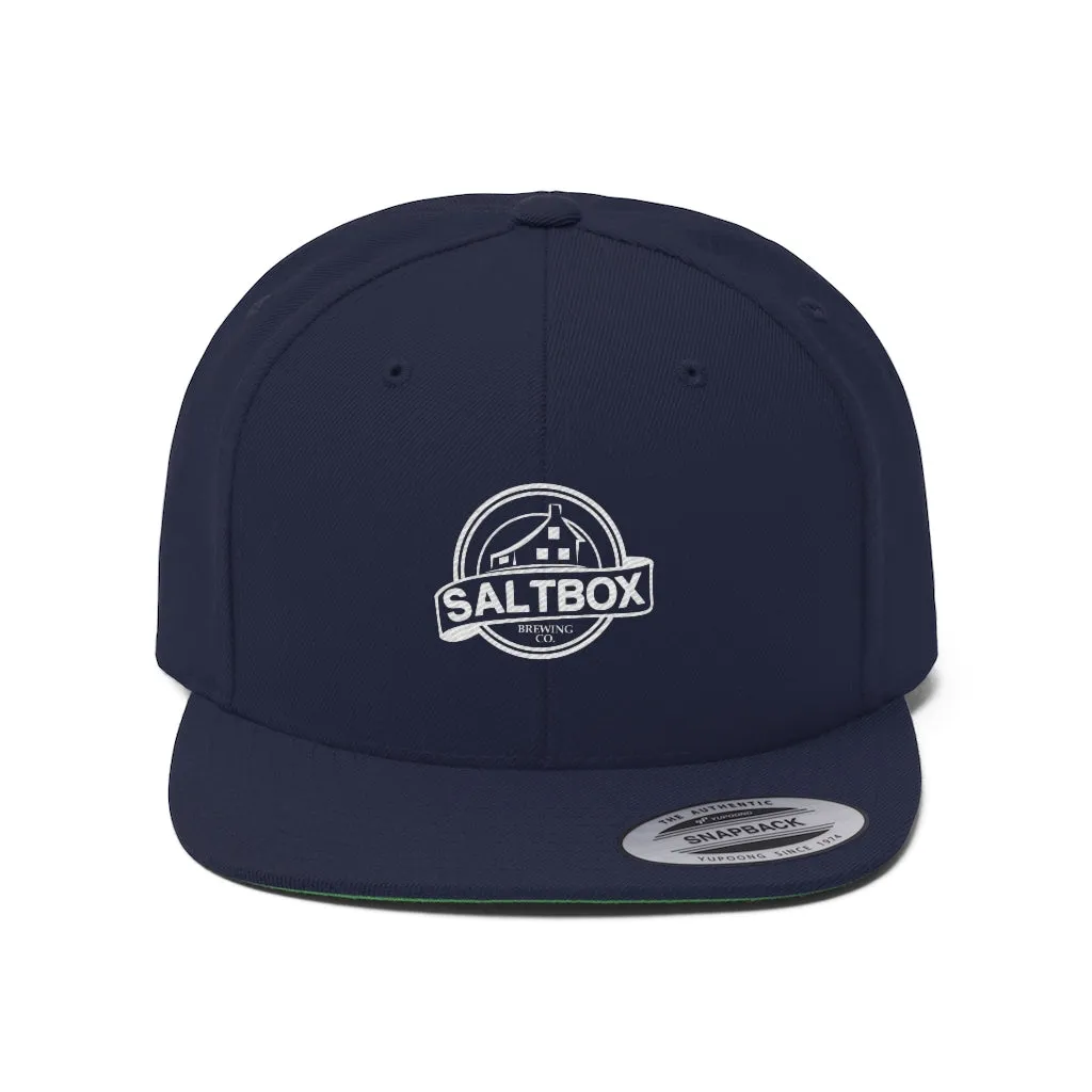 Saltbox Unisex Flat Bill Hat