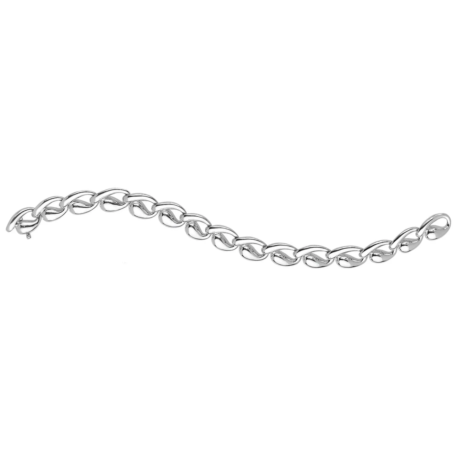 Silver U-Link Bracelet