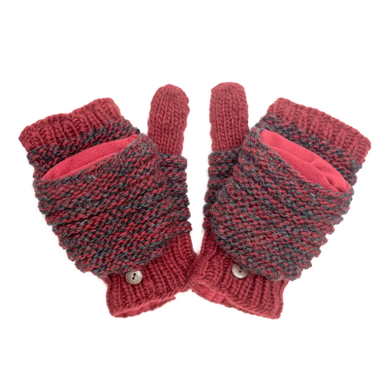 Speckle Knit Mittens