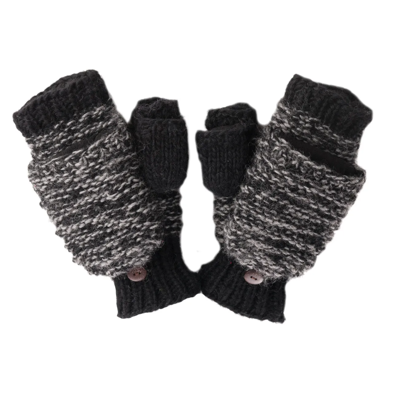 Speckle Knit Mittens