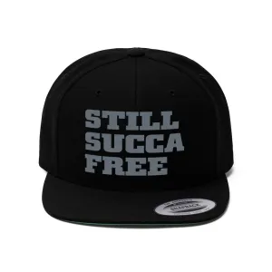 Still Succa Free - Grey Letters - Snapback #VezzyWorld