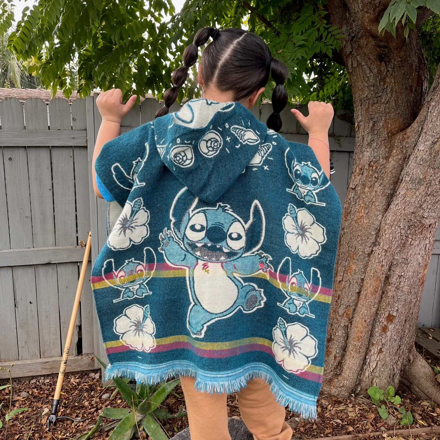 Stitch Poncho - Youth Size