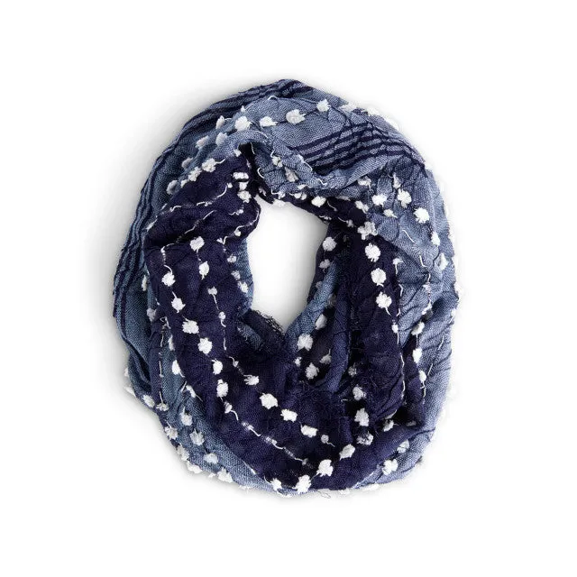 Textured Infinity Scarf