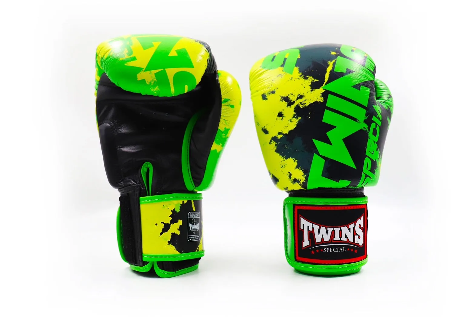 Twins Special Fancy Boxing Gloves FBGVL3-61 Candy Black Green