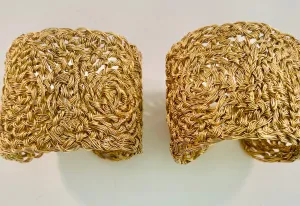 Vintage Wire Cuff Bracelets