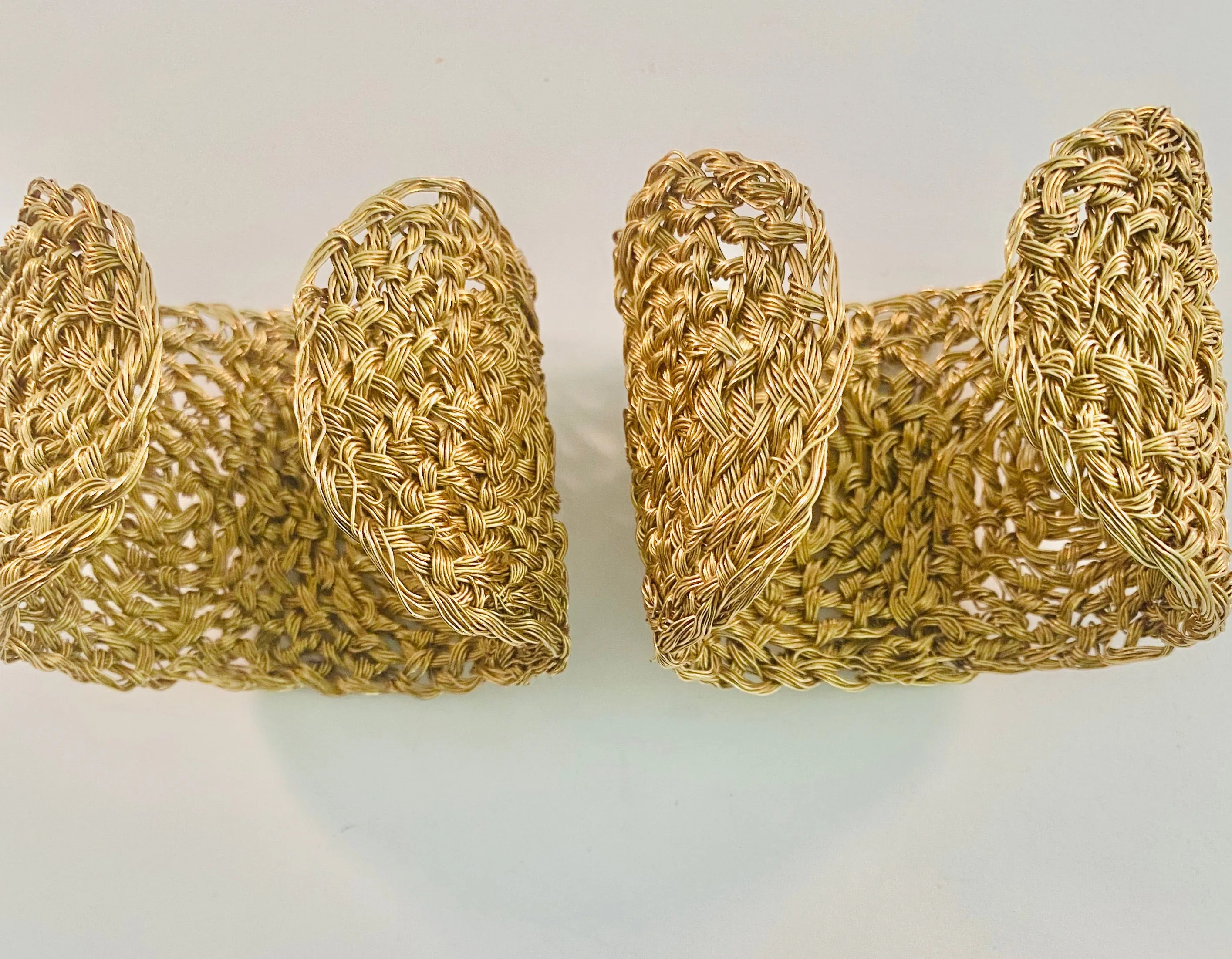 Vintage Wire Cuff Bracelets