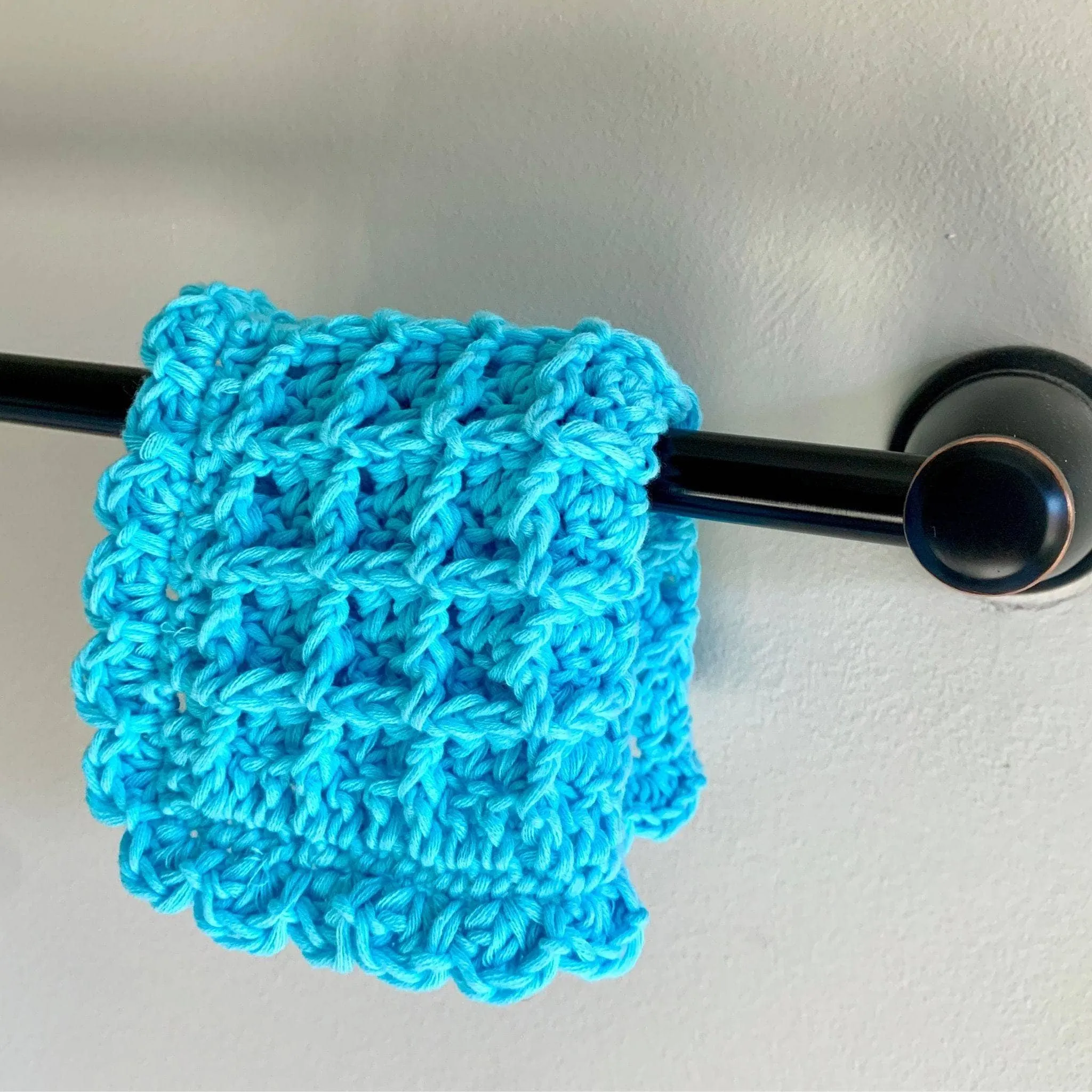 Waffle Stitch Washcloth Pattern