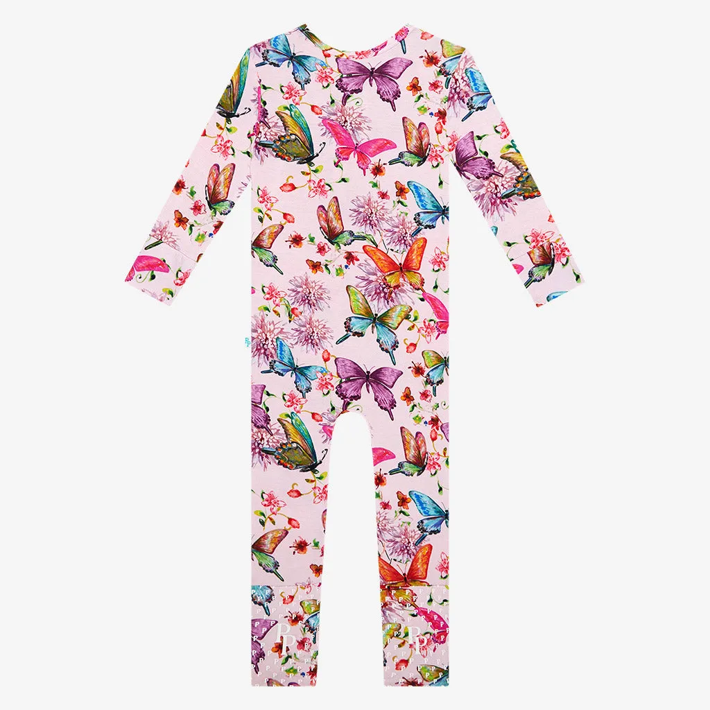 Watercolor Butterfly Convertible One Piece